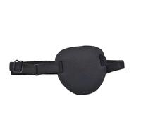 2 Pièces Cache Oeil Réglables, Cache-œil Medical Adulte et Enfants, Patchs Oculaires de Pirate pour Yeux Gauche ou Droit, Pirate Cache Oeil pour Amblyopie Paresseuse et Cosplay (Noir)
