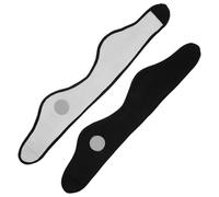 2 Pièces Cache-oreilles de Sommeil Réglable à Scratch | Dormir et Voyager, Coupe Homme Femme, Protection D'oreilles, Coton Spandex Polyester