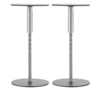 2 Pièces Cache-trou de Porte en Acier Inoxydable pour Bois, 40-127 MM | Plaque Ronde Discrète, Finition Polie, pour Ouverture de Regard, Outils, Accessoires et Notice