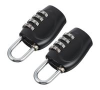 2 Pièces Cadenas à Code à Quatre Chiffres à Quatre Chiffres