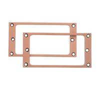 2 Pièces Cadre de Micro de Guitare Électrique en Métal, Bord | Micros Double Bobinage et Guitare Électrique, Montage Répété, Réglage Facile, Studio et Essais Sonores
