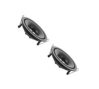 2 Pièces Cadre de Support de Projecteur Rond Encastré Mr16 Gu10 en Métal | Finition Décorative Discrète, Clips de Fixation Sécurisés, pour Plafond Intérieur et Découpes en Cloison Sèche