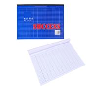 2 Pièces Cahier de Comptabilité A4 Bleu en Papier | Suivi des Revenus et Dépenses, Gestion de Stock, Usage Bureau et École, Format A4, Simple Type