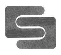 2 Pièces Cale de Levage en U, Réglage de Hauteur | Métal, Support Stable et Mise à Niveau, Installation Facile, pour Base Inclinée et Colonne Verticale