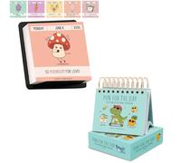 2 Pièces Calendrier De Bureau 2026 Avec Citations De Motivation, 365 Jours D'inspiration Quotidienne, Décoration De Bureau Amusante Pour La Maison Ou Le Bureaus, Cadeau Pour Amis Et Collègues