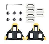 2 Pièces Cales de Pédale Vélo,Crampons de Vélo,Cales Chaussures Vélo,Compatibles avec Shimano SPD SL,Accessoires Vélos Crampons Antidérapants,Plaques Pédale Velos Route,pour Cyclistes Route et Course