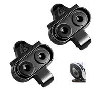 2 Pièces Cales de Vélo Compatibles avec Les Pédales sans Clips pour Pédales SPD, Cales Vélo SH51 en Acier CrMo, Kit avec Plaques Antidérapantes, Vis, Rondelles et llen, Bike VTT Crampons