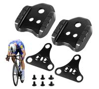 2 Pièces Cales de vélo Couvre Adaptateurs de crampons Spd Spd Shoes Adapter Crampons Adaptateurs de Bicyclette de Double Taquet Adaptateur de Crampons de Vélo pour un Soutien Uniforme, Accessoires de