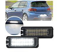 2 pièces Canbus LED plaque d'immatriculation lumière pour V.W Golf GTI MK4 MK5 MK6 Eos Lupo Seat Leon Altea Skoda superbe Bo.xter Cay.man 987 Carrera 996 997