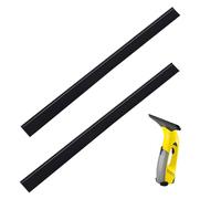 2 pièces Caoutchouc Raclette Vitre 280 mm Remplacement de la raclette lèvres en Caoutchouc, compatibles avec karcher WV1 WV2 WV5 WV50 WV55 WV60 WV75 pour nettoyeurs de vitres