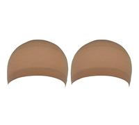 2 Pièces Cap de Perruque, Nylon Wig Cap Bonnet Unisexe, Chapeaux de Perruque pour Homme et Femme, Couleur Peau (2pcs)