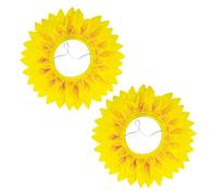 2 Pièces Capinons De Tournesol, Chapeaux Créatifs Amusants, Accessoires De Performance Sur Scène Pour Enfants, Accessoires De Rôle, Décorations De Performance De Fête.
