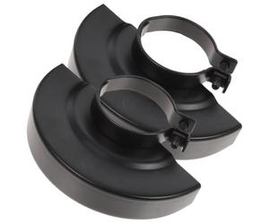2 Pièces Capot de Protection pour Meuleuse D’angle, Fixation à Vis Noire | Acier au Tungstène, Réduit les Débris Projetés, Améliore la Sécurité en Atelier, Adapté aux Disques Abrasifs et Travaux