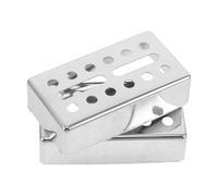 2 Pièces Capot Micro Humbucker en Laiton Argenté 50mm