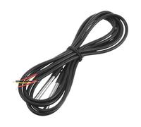 2 Pièces Capteur de Température et Humidité en Acier Inoxydable | Mesure Précise en Temps Réel, Installation Facile, Format Compact, Usage pour Industries Chimiques et Alimentaires