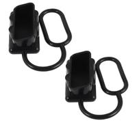 2 Pièces Capuchon Anti-poussière Sb175 175a en Caoutchouc Noir | Bouchon à Sangle, Joint Étanche et Design à Clip, pour Bornes Marines et Panneaux Extérieurs
