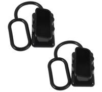 2 Pièces Capuchon de Connecteur Industriel Sb175 175a | Protection Étanche Anti-poussière Joint en Caoutchouc, Retenue par Attache, Usage Véhicules Tout-terrain et Marine