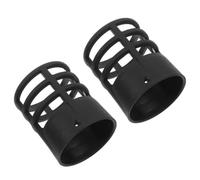 2 Pièces Capuchon de Protection pour Pistolet Thermique, Plastique | Bouclier Isolant pour Embout, Protection Thermique Ciblée, Compatible Plupart des Modèles