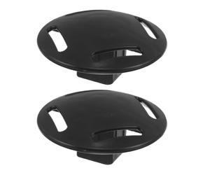 2 Pièces Capuchon de Toit, Connecteur Noir en Plastique | Pièce de Rechange pour Gazebo, Joint Renforcé à Fixation Rapide, Extérieur, Jardin, Structure Courbe