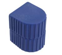 2 Pièces Capuchons D’échelle en Plastique Bleu, Protections | Accessoires pour Échelles Télescopiques et Domestiques, Lot, Couvre-top Renforcé, Usage Varié