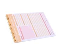 2 Pièces Carnet de Suivi Budgétaire Mensuel à Reliure Spirale | Organisation des Factures, Dépenses et Économies, pour Familles et Petites Entreprises, Style Moderne