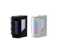 2 Pièces Carte Mère ATX 24Pin Adaptateur 180 Degrés ARGB Adaptateur 5V Synchronisation pour PC de Bureau Carte Mère DIY Ordinateur