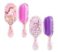 2 Pièces Cartoon Air Air Cushion Peigl, Girl Hair Peigl, Citaring Cartoon Peigl, Massage Peight, Hair Styling Tools.