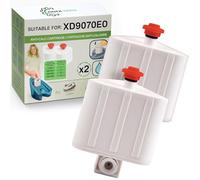 2 Pièces Cartouche Anti Calcaire pour Centrale Vapeur XD9070E0 pour Tefal