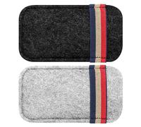 2 Pièces Case De Verres De Voiture, Boîtier De Verres Portables, Sac De Lunettes en Feutre, Sac De Lunettes Créatifs, Accessoires Intérieurs De Voiture.