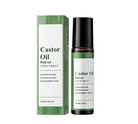 2 Pièces Castor Oil Roller Huile De Ricin Roll On Sérum Capillaire Roll-on Huile De Ricin Bio Roll-on Ingrédients Naturels Soin Hydratant En Profondeur Et Soulage Les Irritations Du Cuir Chevelu