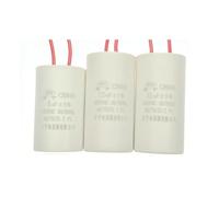 2 Pieces CBB60 Washing Machine Capacitor 4/5/6/8/10/12/16/15/20UF Spin Dry Dewatering Water Pump Start-up Capacitor AUOQKQUT(10UF)