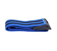 2 Pièces Ceinture de Restriction du Flux Sanguin, Bras Bleu | Élastique, Latex Silk, Accessoire Portable, Entraînement de Force, Triceps, Usage Léger