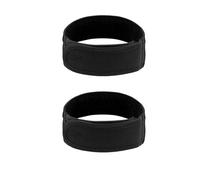 2 Pièces Ceinture Sans Boucle pour Homme et Femmes, Ceinture Extensible Sans Boucle Ceinture Élastique Invisible Ceinture Unisexe pour Jeans, confortable et résistante à l'usure (noir, L)