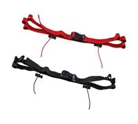 2 pièces Ceintures de Course Porte-Bavoir de Course avec 6 Anneaux élastiques Ceinture de Sport élastique réglable pour Le Cyclisme Ceinture de Taille réglable