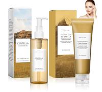2 Pièces Centella Cleansing Oil + Centella Nettoyant Visage