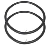2 Pièces Chambre à Air de VTT 29 Pouces, Noir, Caoutchouc | Montage Facile, Usage Route et Sentier, Support Stable, Résistance à L’usure, Métal