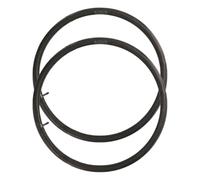 2 Pièces Chambre à Air VTT 26x1.75-2.125 Valve Presta Longue | Lot de Deux, Caoutchouc Noir, pour Pneus Vélo et Cruisers, Meilleure Étanchéité, Roulage Silencieux