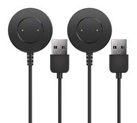 2 Pièces Chargeur Compatible avec Huawei Watch GT, GT2, GT 2e, Magic 2, Honor Watch Dream, GS Pro, Câble USB 100cm de Chargement, Câble de Charge Magnétique, Accessoires pour Montre Intelligente, Noir