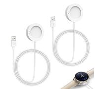 2 Pièces Chargeur Compatible Xiaomi Watch 2/2 Pro/S2 S3/S4/H1, Câble Charge Compatible Xiaomi Watch, Station de Chargement Base USB Câble Magnétique 1M Rapide Dock de Recharge pour Montre Connectée