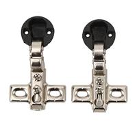 2 Pièces Charnière à Fermeture Douce Mini Tuyau 26Mm Portes d'armoire en Verre Porte d'armoire 2 ou 4 Trous Charnière d'armoire Charnière de Placard Gamme d'application