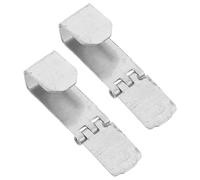 2 Pièces Charnière de Briquet à Pétrole Rectangulaire en Laiton