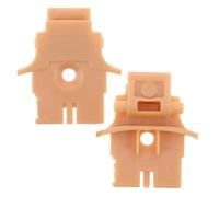 2 Pièces Charnière de Couvercle Robuste pour Bouilloire, Support Rotatif | Cadre Intérieur en Plastique, Pivot de Remplacement, Réparation DIY, pour Couvercles Basculants Cuisine