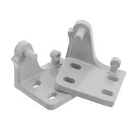 2 Pièces Charnière Inférieure de Porte de Réfrigérateur Commercial | Pièce de Rechange pour Congélateur, Usage Cuisine Professionnelle, Compatibilité, Fermeture Fluide