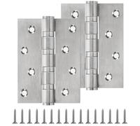 2 Pièces Charniere Porte,Charnières Meubles,Charniere Inox pour Portes Armoire,Portes de Jardin,Epaisseur 3mm (Style 1)