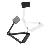 2 Pièces Chevalet Réglable, Support de Bureau Stable | Angle D’observation Ajustable, Montage Rapide, Plastique ABS Aimants et Silicone, pour Étude à Domicile