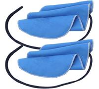 2 Pièces Chiffon de Nettoyage Bleu, Entretien Intérieur | Suède Souple, Rangement Portable, pour Clés D’instrument, Après Pratique, Musiciens D’orchestre