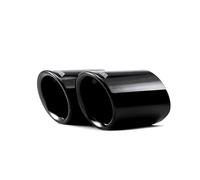 2 Pièces Chrome Voiture Silencieux D'échappement Embout Tuyaux Arrière Modifié Queue Pour BMW Pour X1 F48 2016-2020 Accessoires Style Embout Échappement