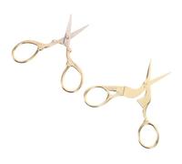 2 Pièces Ciseaux à Levain, Outil Manuel en Alliage D'aluminium | Boulangers Débutants, Designs Artisanaux, Nettoyage Facile, Usage Polyvalent, Couleur Or