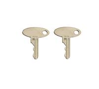 2 Pièces Clé de Contact Eli80-0089 1570 5252 pour Perkins Sakai For d New Holland Tracteur 1300 1320 1520 1530 1620 1630 1715 1720 1725 1920 Tc33 Tc35 L465 L554 L565 Ls140 Ls150
