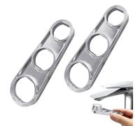 2 Pièces Clé M18/M18,5/M20/M22/M24/M28 Régulateur De Jet, Barboteur Robinet,Clé De Ventilateur D'évier,Cartouche Mélangeuse,Robinets Mousseurs Clé,Pour Cuisine, Salle